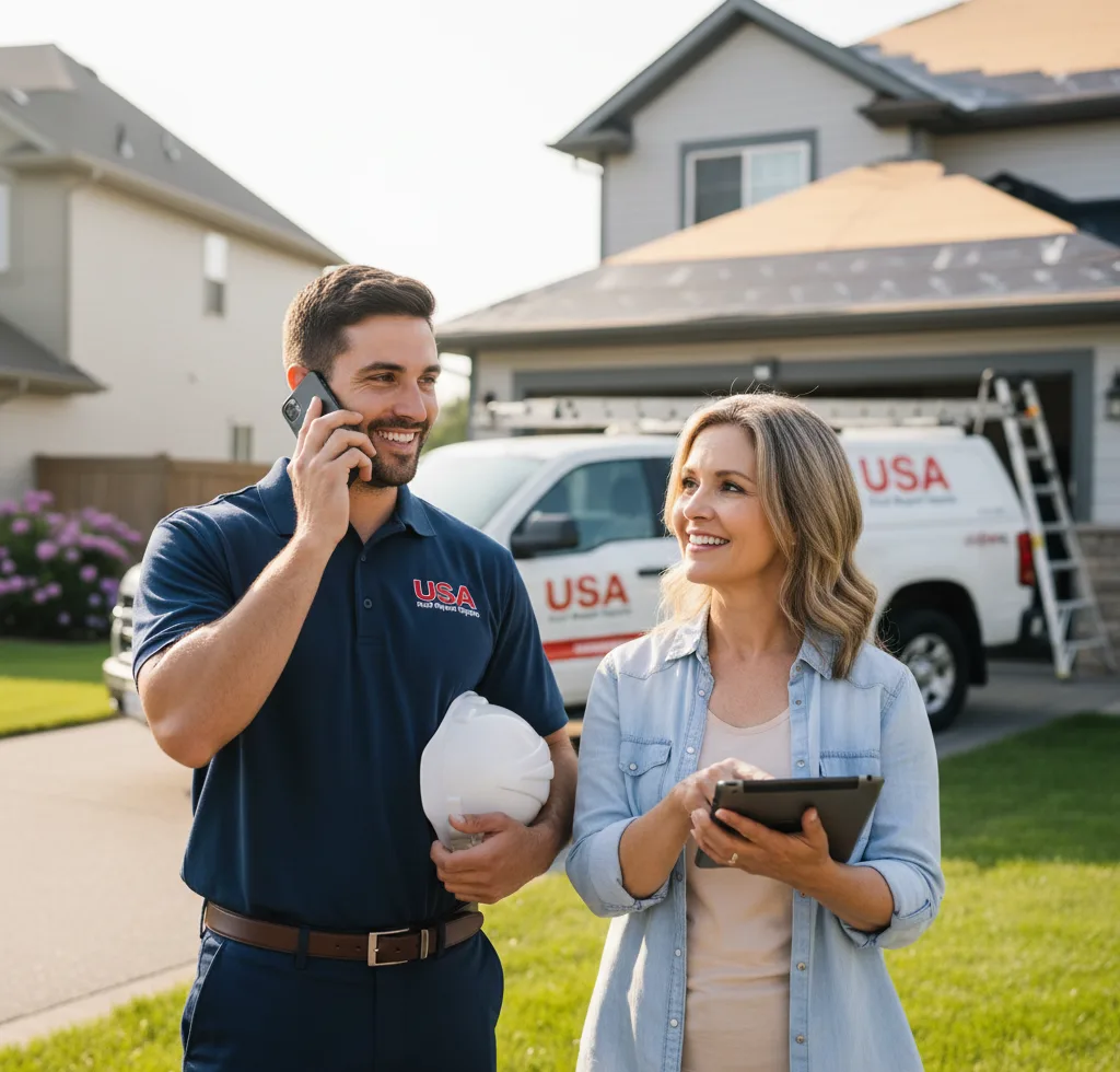 USA Roof Repair Experts customer support in Port Lavaca
